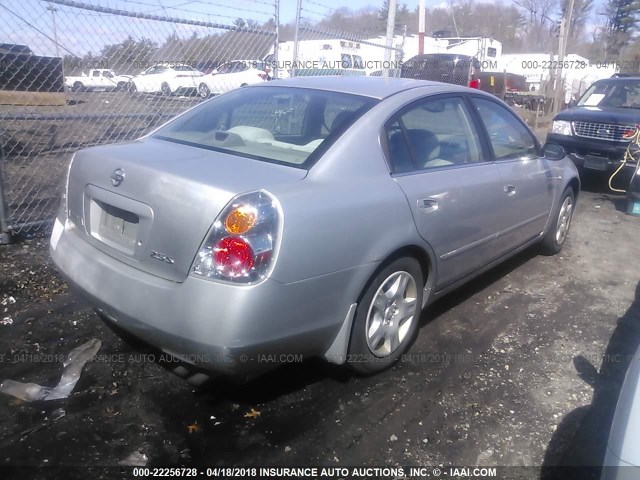 1N4AL11D92C280284 - 2002 NISSAN ALTIMA S/SL SILVER photo 4