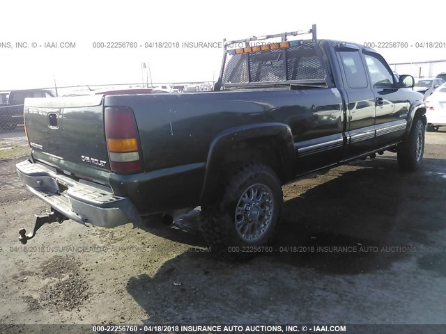 1GCHC29U41E223450 - 2001 CHEVROLET SILVERADO C2500 HEAVY DUTY GREEN photo 4