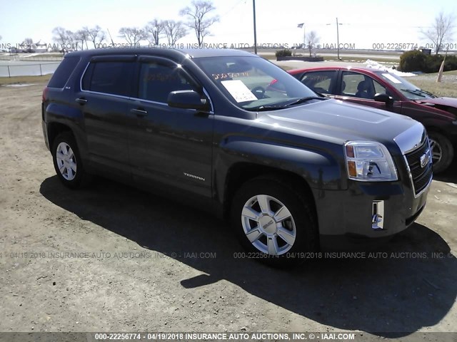 2CTFLRECXB6263068 - 2011 GMC TERRAIN SLE GRAY photo 1