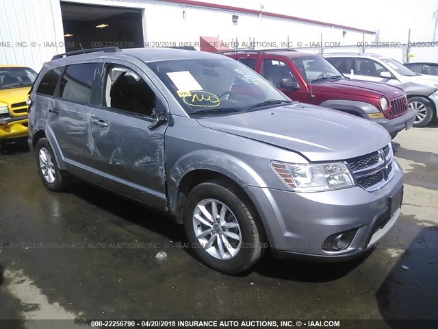 3C4PDCBG3FT678512 - 2015 DODGE JOURNEY SXT GRAY photo 1