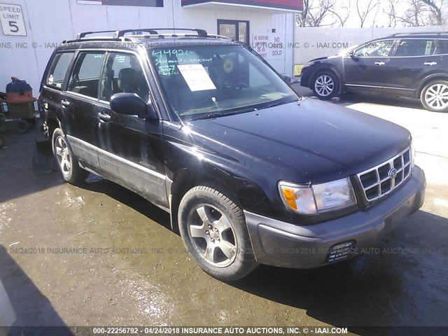 JF1SF6552WH762275 - 1998 SUBARU FORESTER S 黑色 照片 1