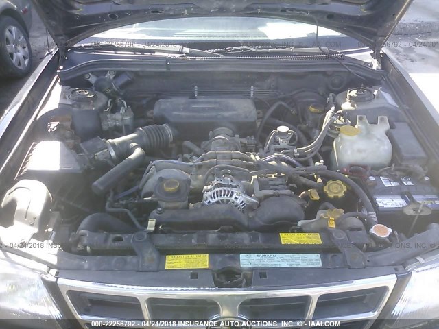 JF1SF6552WH762275 - 1998 SUBARU FORESTER S 黑色 照片 10