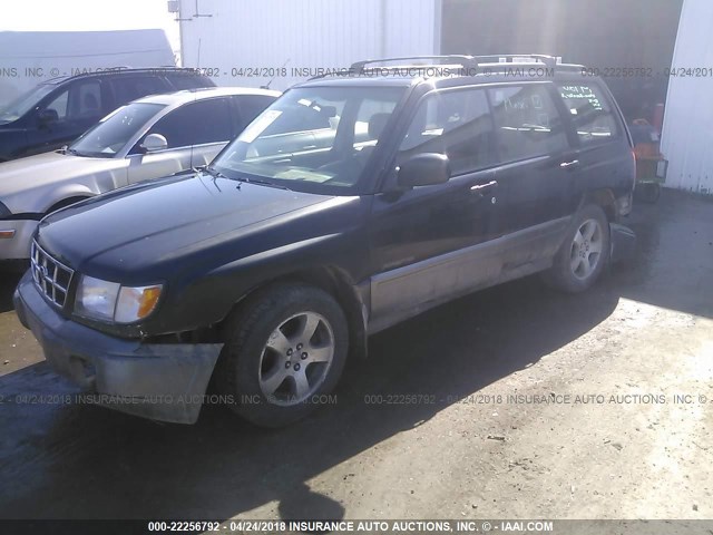 JF1SF6552WH762275 - 1998 SUBARU FORESTER S 黑色 照片 2