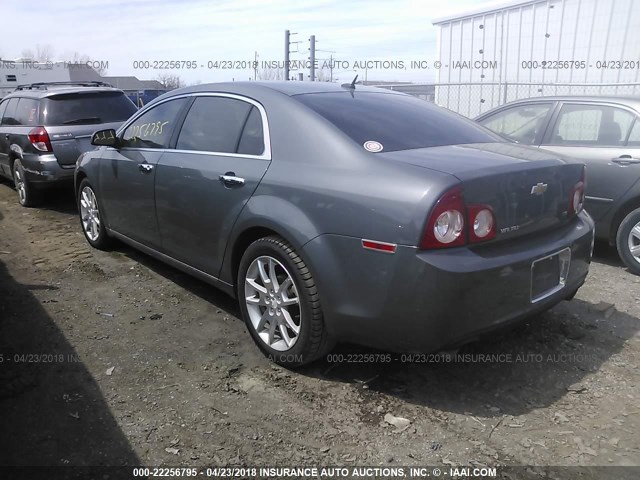 1G1ZK577394123520 - 2009 CHEVROLET MALIBU LTZ 灰色 照片 3