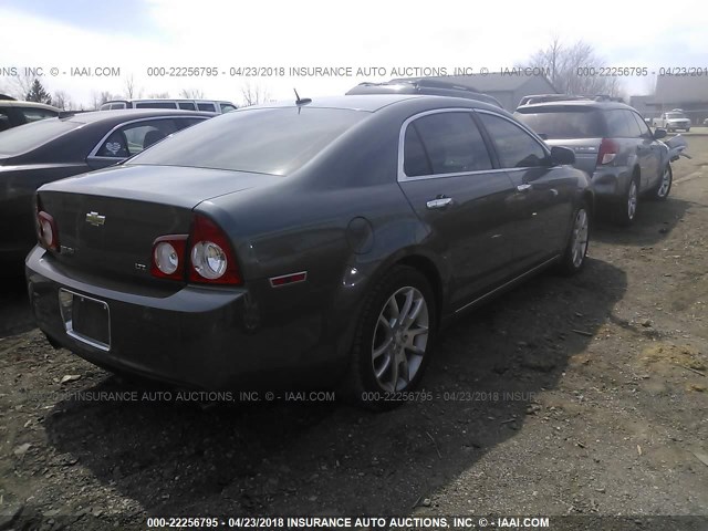 1G1ZK577394123520 - 2009 CHEVROLET MALIBU LTZ 灰色 照片 4