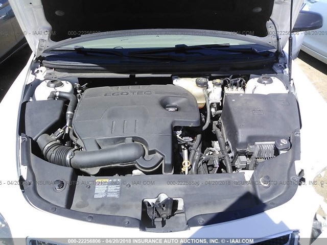 1G1ZA5E13BF249548 - 2011 CHEVROLET MALIBU LS WHITE photo 10