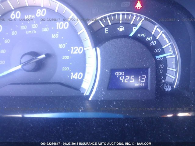 4T1BF1FK1DU253358 - 2013 TOYOTA CAMRY L/SE/LE/XLE BLACK photo 7