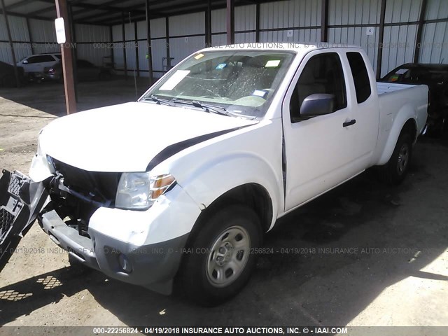 1N6BD0CT2CC476544 - 2012 NISSAN FRONTIER S/SV WHITE photo 2