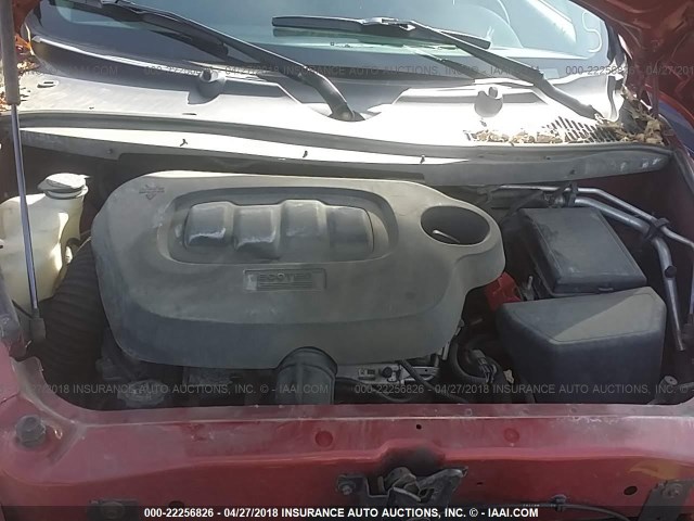 3GNCA13B29S568194 - 2009 CHEVROLET HHR LS BURGUNDY photo 10
