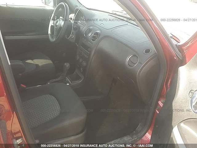 3GNCA13B29S568194 - 2009 CHEVROLET HHR LS BURGUNDY photo 5