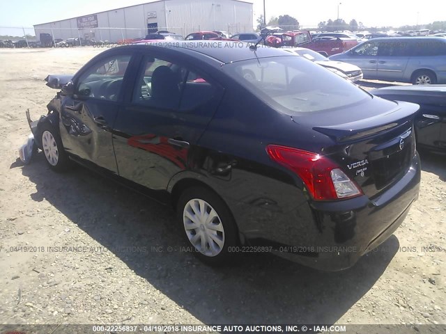 3N1CN7AP5HL803875 - 2017 NISSAN VERSA S/S PLUS/SV/SL BLACK photo 3