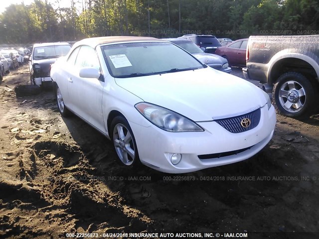 4T1FA38P36U069739 - 2006 TOYOTA CAMRY SOLARA SE/SLE WHITE photo 1