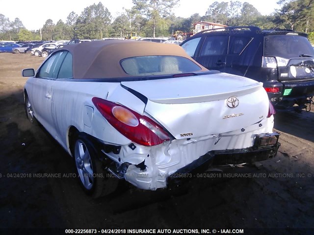 4T1FA38P36U069739 - 2006 TOYOTA CAMRY SOLARA SE/SLE WHITE photo 3