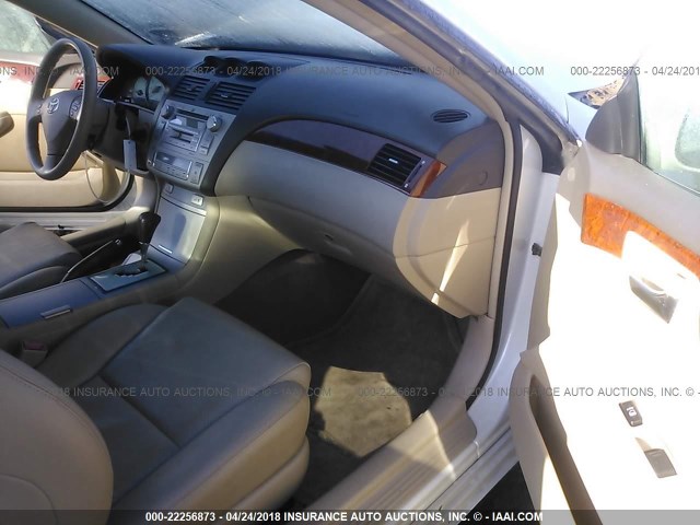 4T1FA38P36U069739 - 2006 TOYOTA CAMRY SOLARA SE/SLE თეთრი ფოტო 5