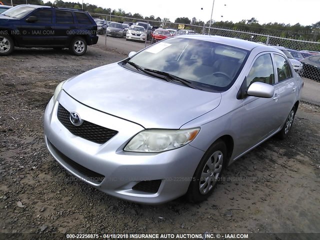 JTDBL40E59J021937 - 2009 TOYOTA COROLLA LE/XLE GRAY photo 2