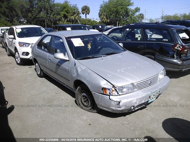 3N1AB41D1TL016659 - 1996 NISSAN SENTRA XE/GXE SILVER photo 6