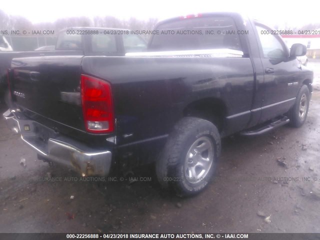 1D7HA16K64J242845 - 2004 DODGE RAM 1500 ST BLACK photo 4