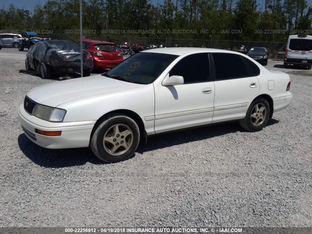 4T1BF12B8VU186846 - 1997 TOYOTA AVALON XL/XLS WHITE photo 2