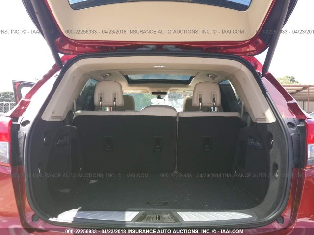 LRBFXBSA1HD025970 - 2017 BUICK ENVISION ESSENCE წითელი ფოტო 8
