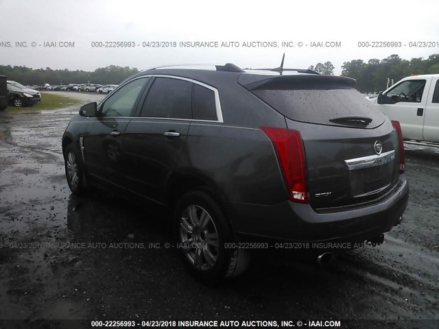 3GYFNAEY2AS522407 - 2010 CADILLAC SRX LUXURY COLLECTION GRAY photo 3