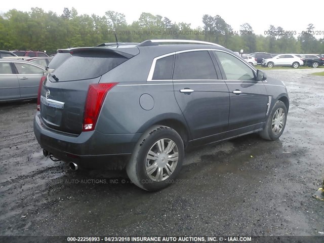 3GYFNAEY2AS522407 - 2010 CADILLAC SRX LUXURY COLLECTION GRAY photo 4