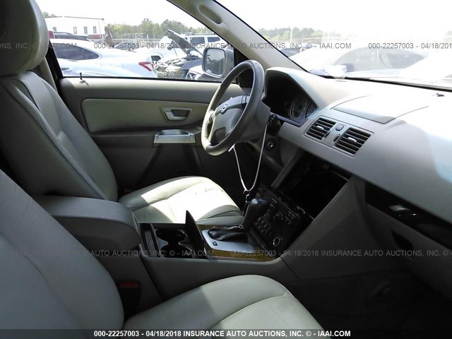 YV4CZ592561257952 - 2006 VOLVO XC90 BURGUNDY photo 5