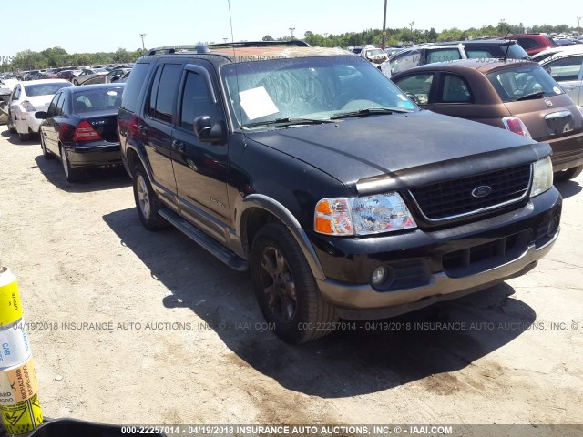 1FMDU63W12UD47210 - 2002 FORD EXPLORER XLT BLACK photo 1