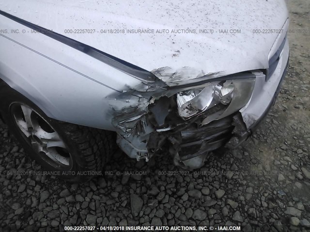 KMHDN55D82U044394 - 2002 HYUNDAI ELANTRA GLS/GT SILVER photo 6