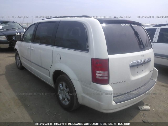 2A4RR5D19AR479050 - 2010 CHRYSLER TOWN & COUNTRY TOURING WHITE photo 3