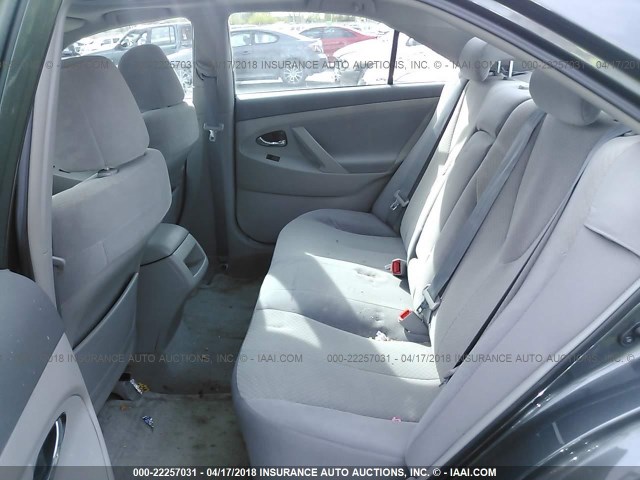 4T4BE46K09R053606 - 2009 TOYOTA CAMRY SE/LE/XLE GRAY photo 8