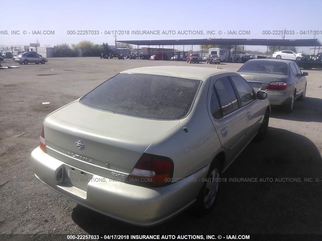 1N4DL01D0XC223972 - 1999 NISSAN ALTIMA XE/GXE/SE/GLE TAN photo 4