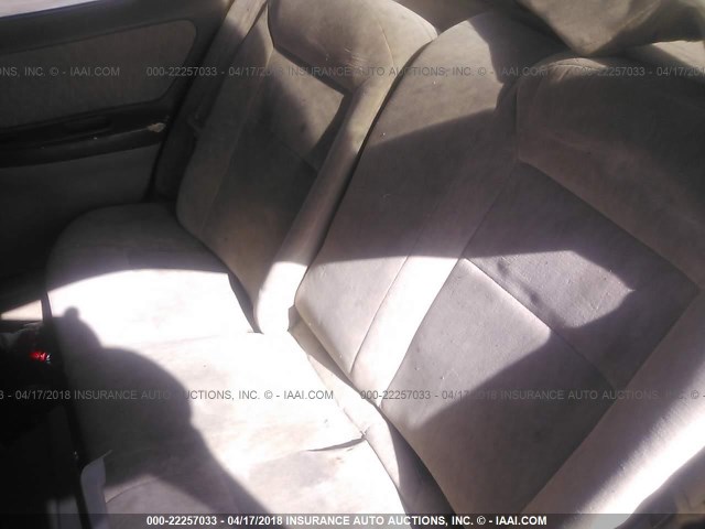 1N4DL01D0XC223972 - 1999 NISSAN ALTIMA XE/GXE/SE/GLE TAN photo 8