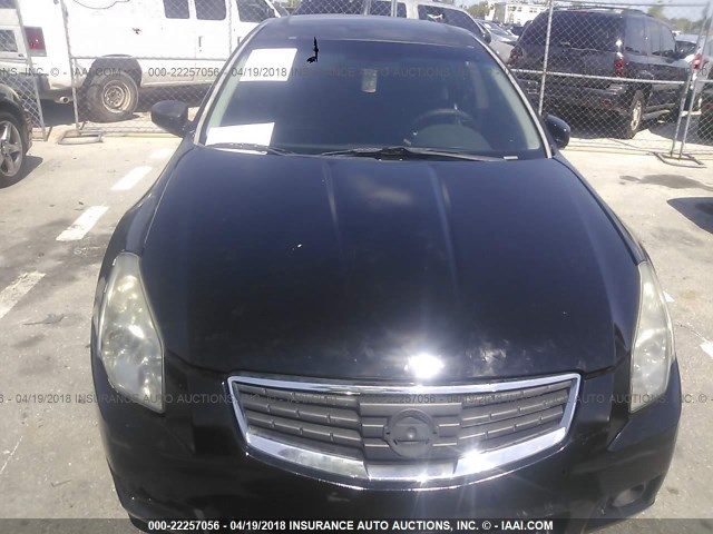 1N4BA41E17C849785 - 2007 NISSAN MAXIMA SE/SL BLACK photo 6