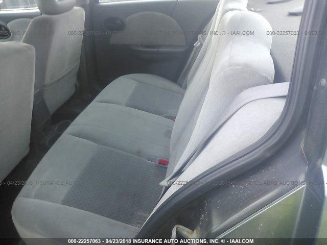 1G8AL52F05Z100705 - 2005 SATURN ION LEVEL 3 GRAY photo 8