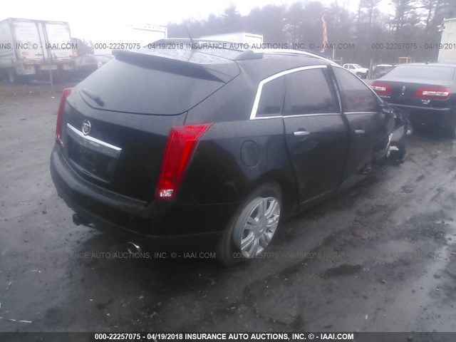 3GYFNDEY0AS580467 - 2010 CADILLAC SRX LUXURY COLLECTION BLACK photo 4