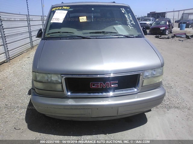 1GKDM19XX4B503657 - 2004 GMC SAFARI XT BEIGE photo 6