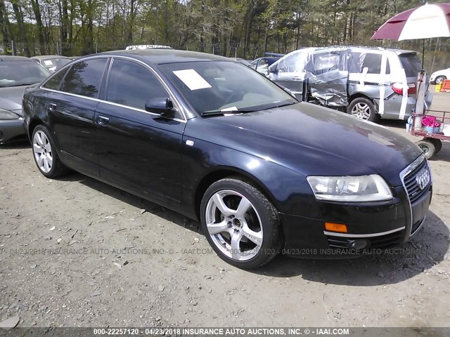 WAUDH74F07N088334 - 2007 AUDI A6 3.2 QUATTRO BLACK photo 1