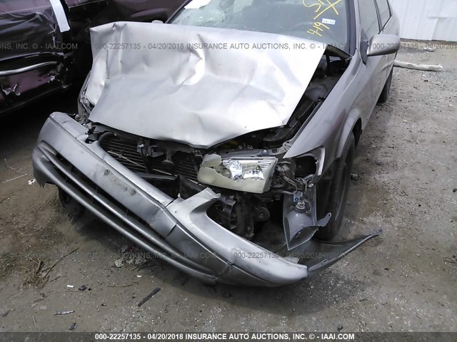 4T1BG22K91U035155 - 2001 TOYOTA CAMRY CE/LE/XLE GRAY photo 6