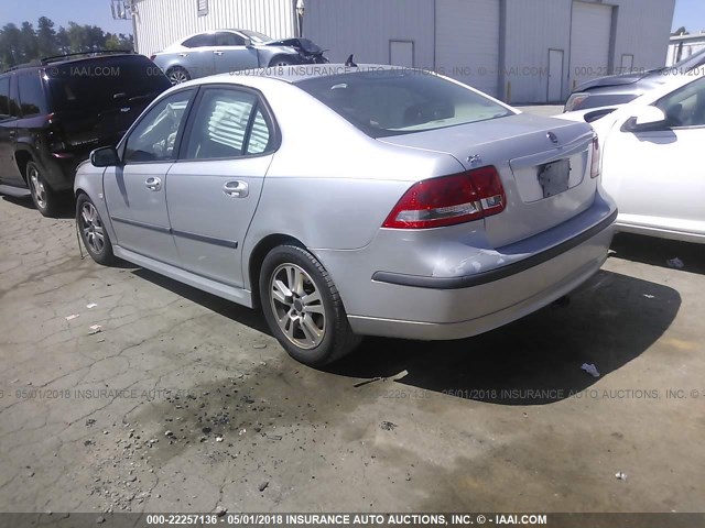 YS3FD49Y061031856 - 2006 SAAB 9-3 GRAY photo 3