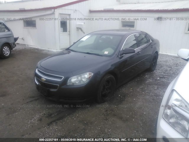 1G1ZB5E08CF321916 - 2012 CHEVROLET MALIBU LS 灰色 照片 2