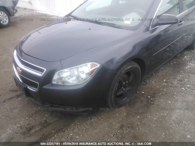 1G1ZB5E08CF321916 - 2012 CHEVROLET MALIBU LS 灰色 照片 6