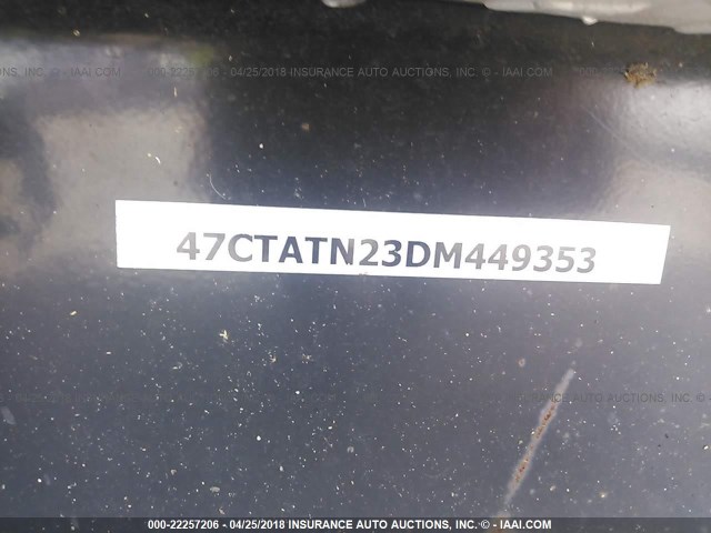 47CTATN23DM449353 - 2013 ASPEN ASPEN TRL  ვერცხლისფერი ფოტო 9