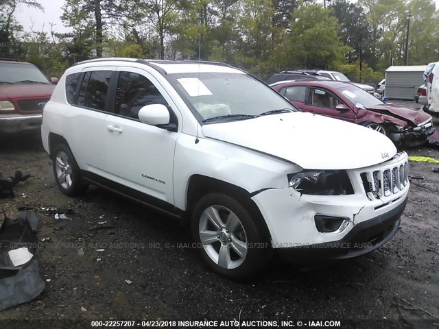 1C4NJCEA4FD305024 - 2015 JEEP COMPASS LATITUDE 白色 照片 1