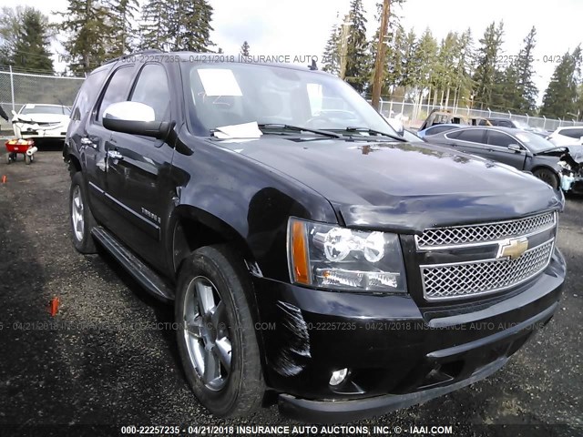 1GNFK13038R173094 - 2008 CHEVROLET TAHOE K1500 BLACK photo 1