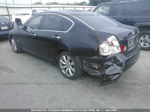 JNKAY01E37M313200 - 2007 INFINITI M35 SPORT BLACK photo 3