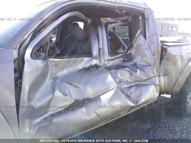 5TETU62N28Z476808 - 2008 TOYOTA TACOMA PRERUNNER ACCESS CAB TAN photo 6