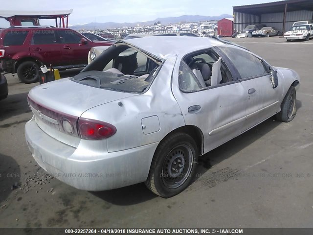 1G1JF52F337279949 - 2003 CHEVROLET CAVALIER LS 银色 照片 4