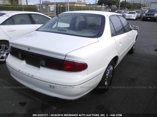 2G4WY55J711221646 - 2001 BUICK CENTURY LIMITED WHITE photo 4