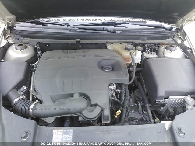 1G1ZC5E04CF123606 - 2012 CHEVROLET MALIBU 1LT 棕色 照片 10