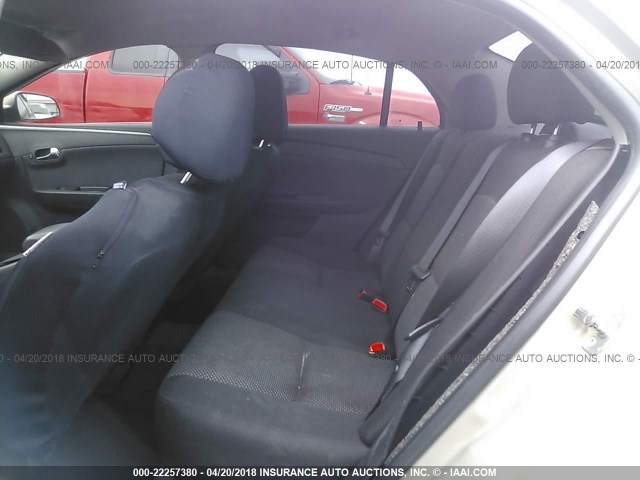 1G1ZC5E04CF123606 - 2012 CHEVROLET MALIBU 1LT 棕色 照片 8